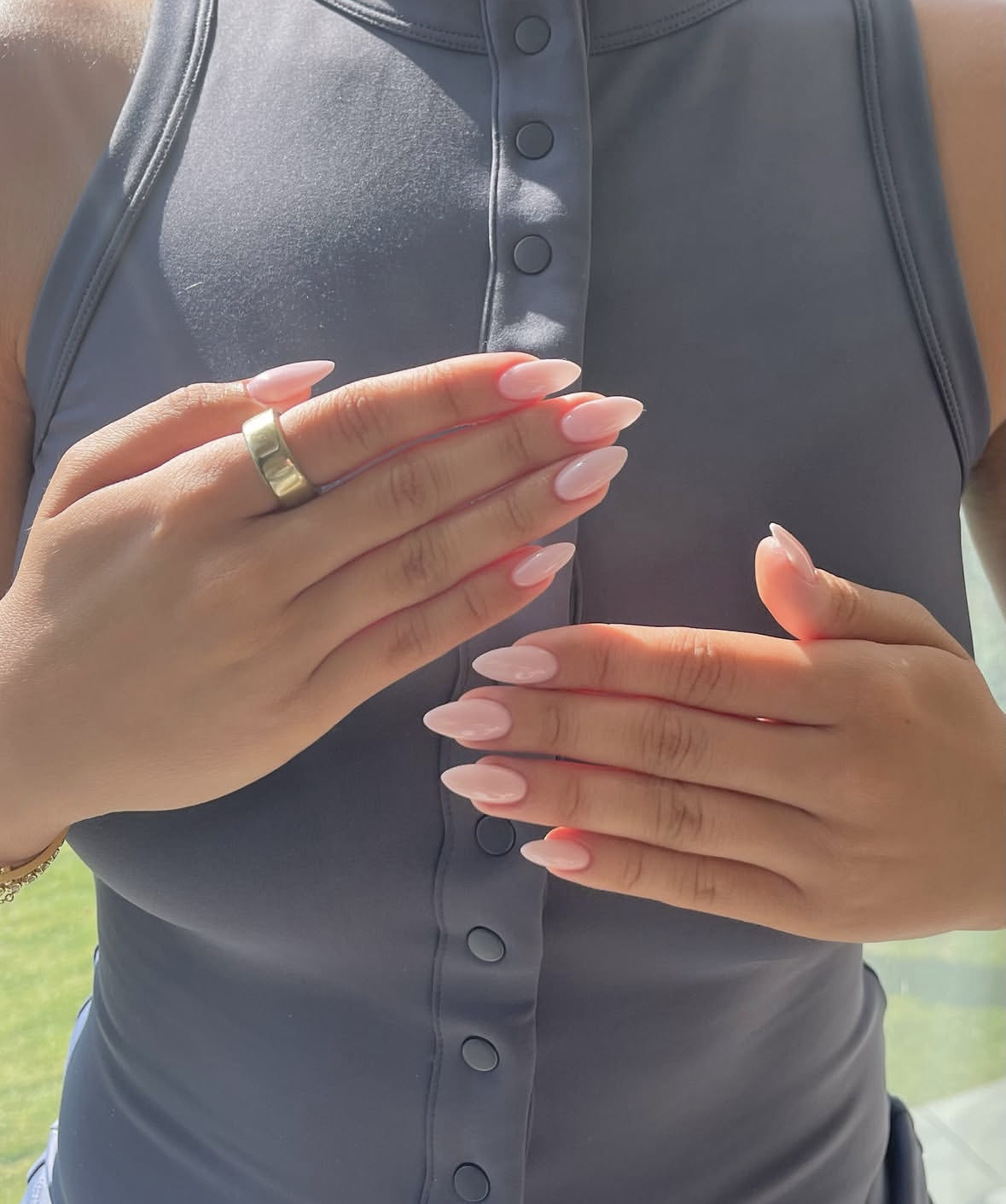 Lace Pink Gelish Nails