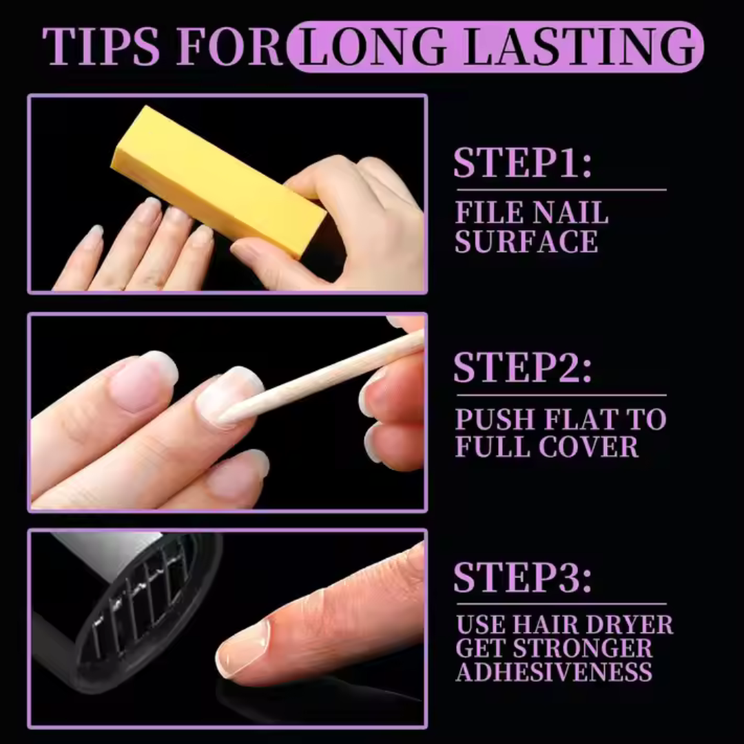 Nail Sticker Gel Tabs | 5 cards
