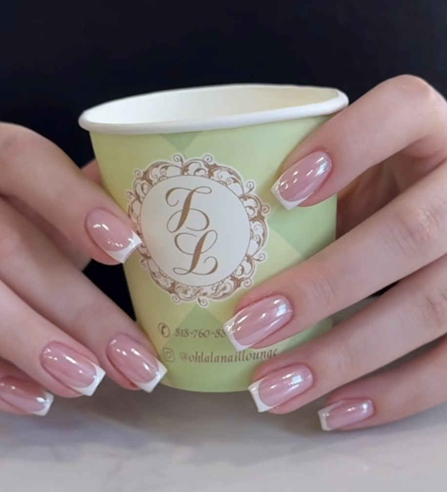 Less White Frenchies With Glazed Donut Effect