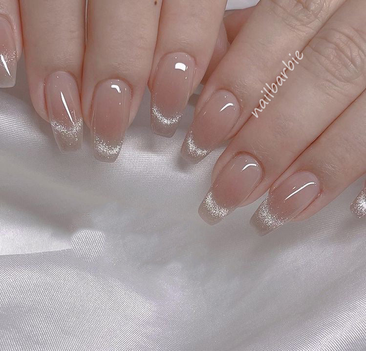 Cat Eye French Effect Tips