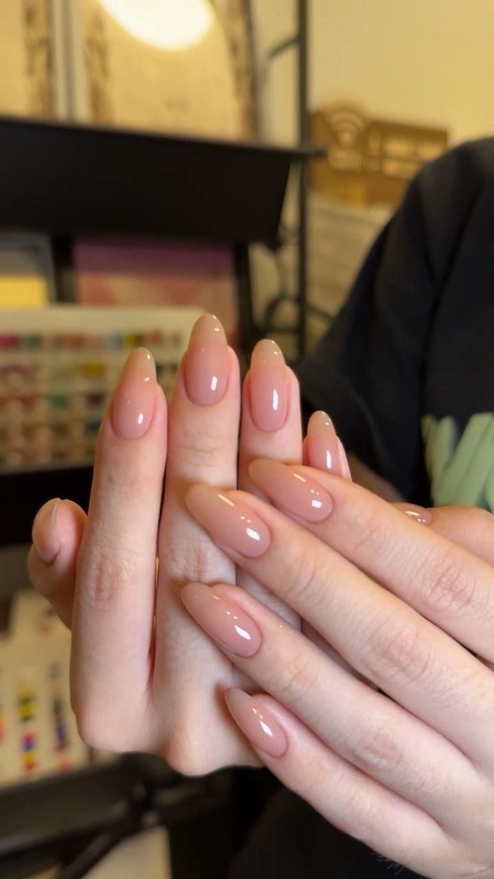 Gelish Nude Nails