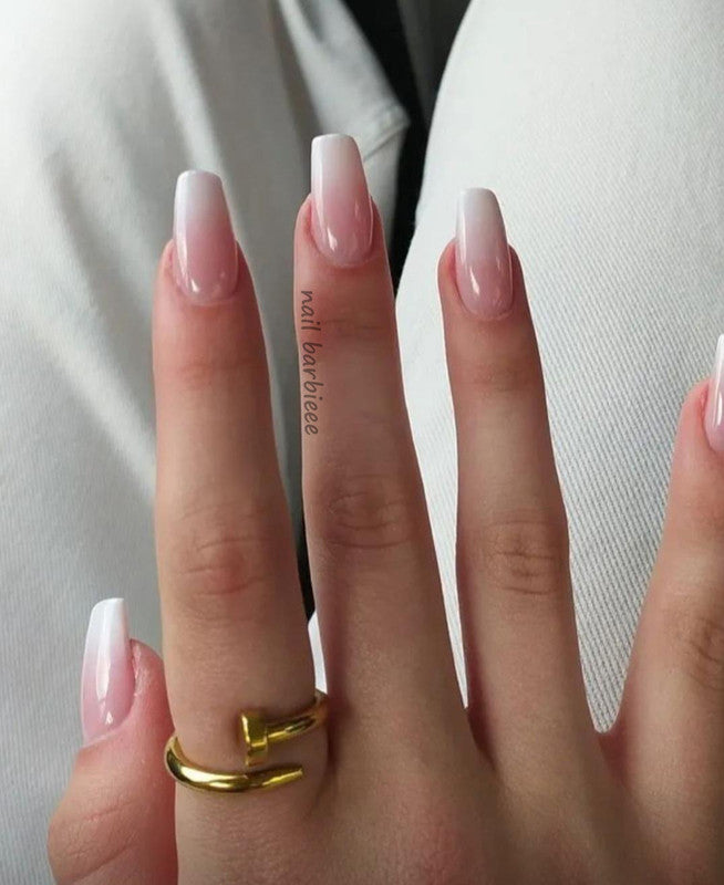Natural Baby Boomer French Ombre