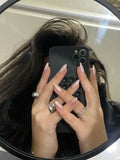 Old Money Glazed Chrome Nails