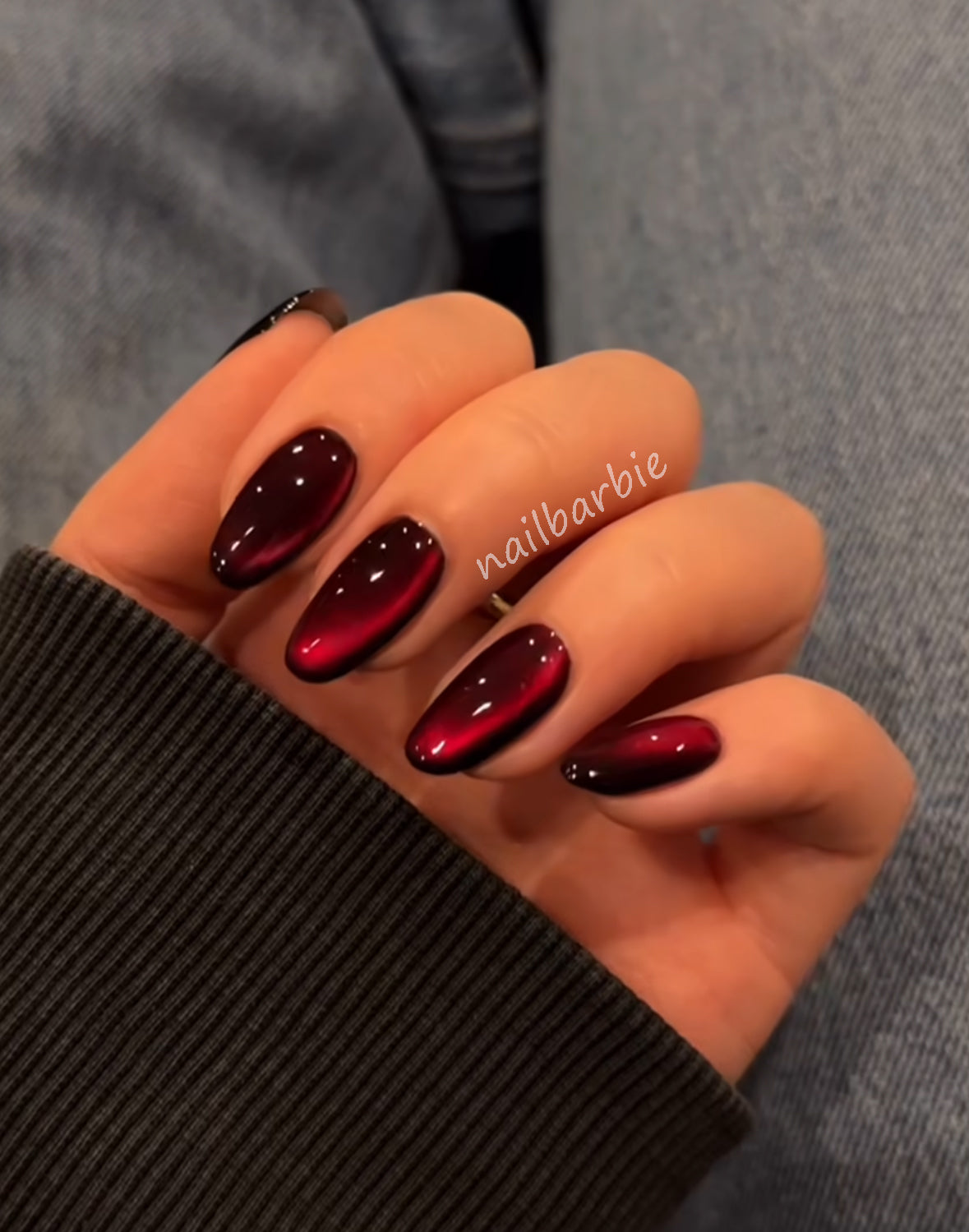 Vampire Blood Cat Eye Magnificent Nails