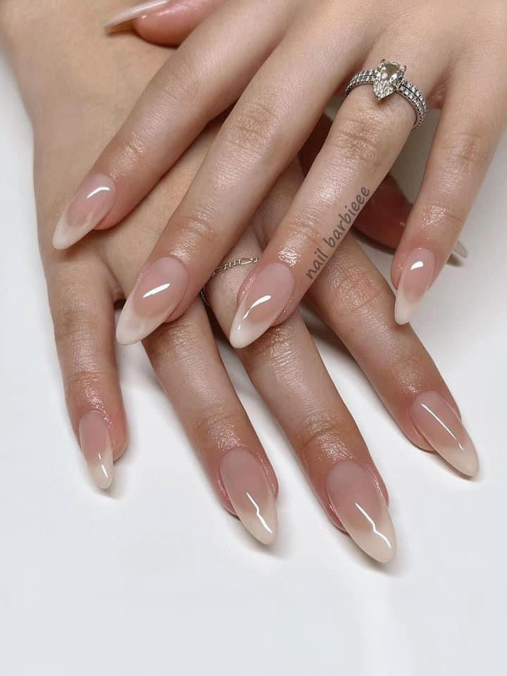Water Like Natural French Tips