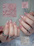 Cat Eye Glazed Super Glossy Nails