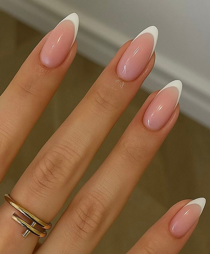 Less White French Tips