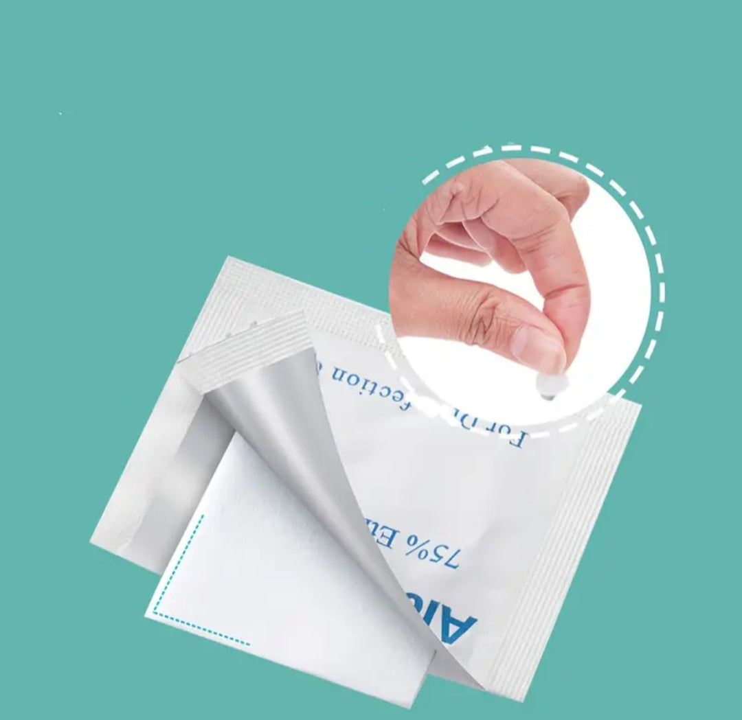 Alcohol Wipes For Nail Prep | 5 Pcs