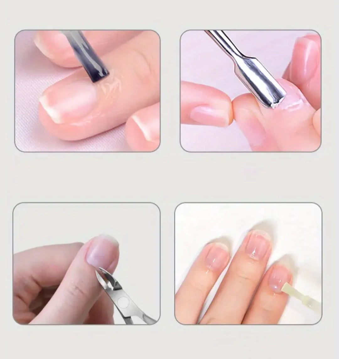 Manicure set | Cuticle Pusher & Nipper | 2 pcs