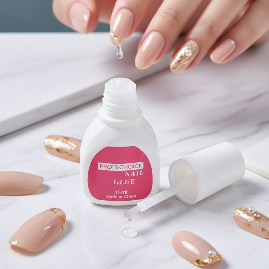 Brush On Nail Glue | Extra Strong Presson Nails Bond |15ml | 1pcs